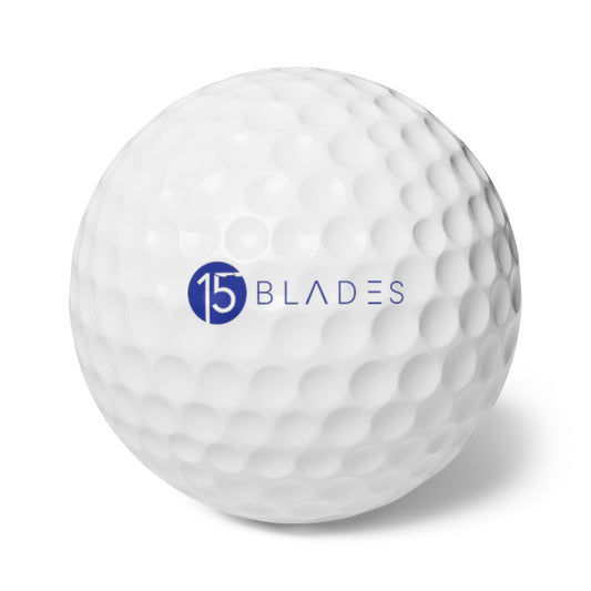 15 Blades Golf Ball, 6pcs